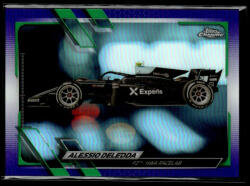 Topps 2021 Topps Chrome Formula 1 Racing Purple/Green Refractor #133 Alessio Deledda