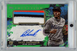 Panini 2021-22 Topps Inception Patch Autographs Green #APCJCH Jazz Chisholm 93/99