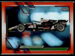 Topps 2021 Topps Chrome Formula 1 Racing Orange/Red Refractor #136 Théo Pourchaire