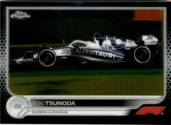 Topps 2022 Topps Chrome Formula 1 Racing #122 Yuki Tsunoda