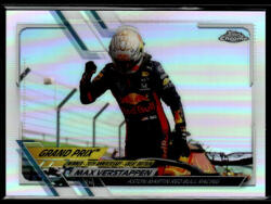 Topps 2021 Topps Chrome Formula 1 Racing Refractor #142 Max Verstappen