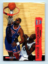 Panini 1995-96 Skybox NBA Hoops Series 1 Base #102 Benoit Benjamin