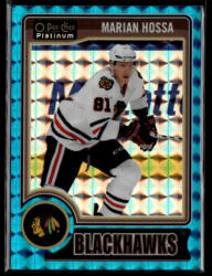Upper Deck 2014 O-Pee-Chee Platinum Blue Cube #64 Marian Hossa 61/65