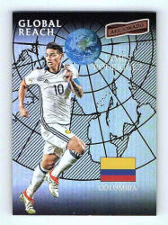 Panini 2016-17 Aficionado Soccer Global Reachers #163 James Rodriguez