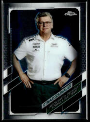 Topps 2021 Topps Chrome Formula 1 F1 CREW #91 Otmar Szafnauer