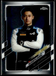 Topps 2021 Topps Chrome Formula 1 F2 RACERS FUTURE STARS #61 Guanyu Zhou
