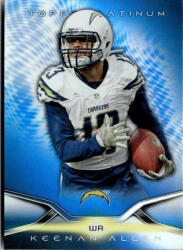 Topps 2014 Topps Platinum - Blue Wave Refractors #8 Keenan Allen