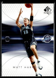 Upper Deck 2005-06 SP Authentic #87 Matt Harpring