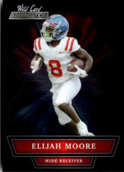 Wild Card 2021 Wild Card Alumination Black #ABC-38 Elijah Moore