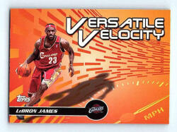 Topps 2005-06 Topps Basketball Versatile Velocity #VV7 Lebron James