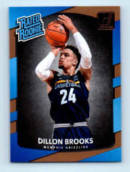 Panini 2017-18 Donruss Basketball Rated Rookie #152 Dillon Brooks RC