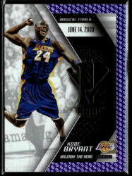 Panini 2015 Panini Kobe HeroVillain - Purple 8 Unleash the Hero # 14 Kobe Bryant