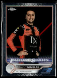 Topps 2022 Topps Chrome Formula 1 Racing Future Stars #88 Clément Novalak