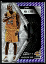 Panini 2015 Panini Kobe HeroVillain - Purple 8 Unleash the Hero # 12 Kobe Bryant