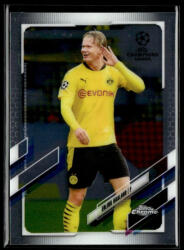 Topps 2020-21 Topps Chrome UEFA Champion’s League #49 Erling Haaland
