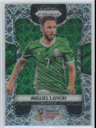 Panini 2017-18 Panini Prizm World Cup Soccer Base Lazer #137 Miguel Layun