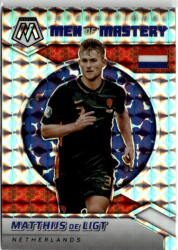 Panini 2021 Panini Mosaic Road to the FIFA World Cup Qatar International Men of Mastery Mosaic Prizm #10 Matthijs de Ligt