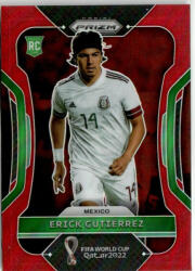Topps 2022 Panini Prizm World Cup Red #150 Erick Gutierrez 282/399