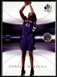 Upper Deck 2005-06 SP Authentic #82 Donyell Marshall