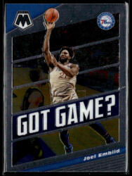 Panini 2019-20 Panini Mosaic Got Game? #22 Joel Embiid