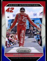 Panini 2016 Panini Prizm Red White & Blue #85 Kyle Larson