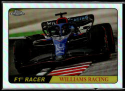 Topps 2022 Topps Chrome Formula 1 Racing 1968 Topps Hot Rods #T68-AA Alexander Albon