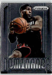 Panini 2013-14 Panini Prizm Dominance #1 Lebron James
