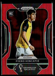 Panini 2022 Panini Prizm World Cup Red Prizm #83 Piero Hincapie 177/399