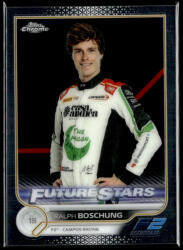 Topps 2022 Topps Chrome Formula 1 Future Stars #90 Ralph Boschung