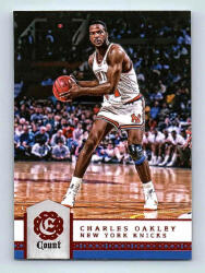 Panini 2016-17 Excalibur Base Count #200 Charles Oakley