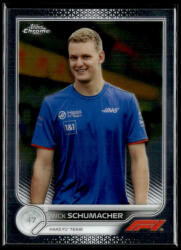 Topps 2022 Topps Chrome Formula 1 F1 DRIVERS #71 Mick Schumacher