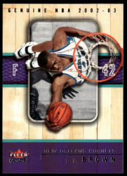 Fleer 2002-2003 Fleer Genuine #15 P. J. Brown