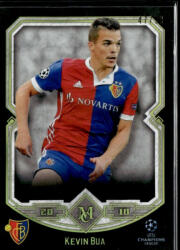 Topps 2017-18 Topps Museum Collection UEFA Champions League Gold #47 Kevin Bua 47/50