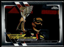 Topps 2021 Topps Chrome Formula 1 Racing #154 Max Verstappen