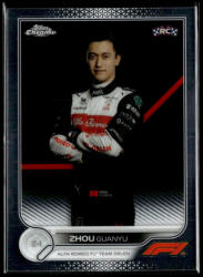 Topps 2022 Topps Chrome Formula 1 F1 DRIVERS #65 Zhou Guanyu