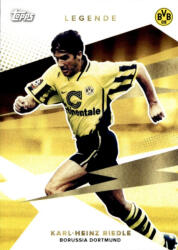 Topps 2021 Topps Borussia Dortmund Trading Cards Set Legend #LC-KR Karl-Heinz Riedle