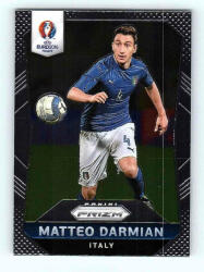 Panini 2016 Panini Uefa Euro Prizm Base #88 Matteo Darmian