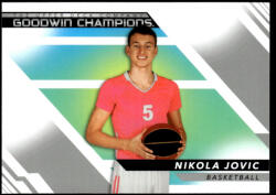 Topps 2022-23 Upper Deck Goodwin Champions Horizontal #83 Nikola Jovic