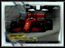 Topps 2021 Topps Chrome Formula 1 Racing Refractor #165 Sebastian Vettel