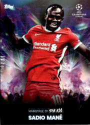 Topps 2021 Topps Football Festival by Steve Aoki UEFA Champions League Main Stage #SM Sadio Mane