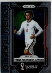 Topps 2022 Panini Prizm World Cup Global Reach #7 Trent Alexander-Arnold