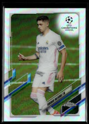 Topps 2020-21 Topps Chrome UEFA Champion’s League Refractor #67 Federico Valverde