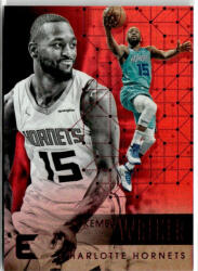 Panini 2017-18 Panini Essentials Red # 156 Kemba Walker