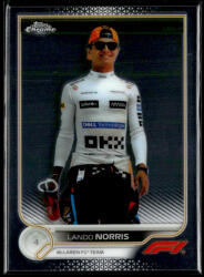 Topps 2022 Topps Chrome Formula 1 Racing #36 Lando Norris