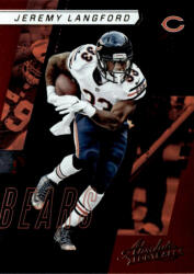 Panini 2017 Panini Absolute #47 Jeremy Langford