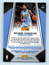 Panini 2017-18 Prizm Basketball Base # 162 Wilson Chandler