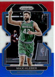 Panini 2021-22 Panini Prizm Red White and Blue Prizms #47 Maxi Kleber
