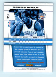 Panini 2013-14 Panini Prizm Base #84 Serge Ibaka