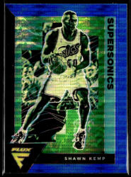 Topps 2020-23 Panini Flux Pulsar Blue #196 Shawn Kemp