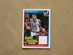 Panini 2014-15 Donruss Game Threads #39 Michael Carter-Williams